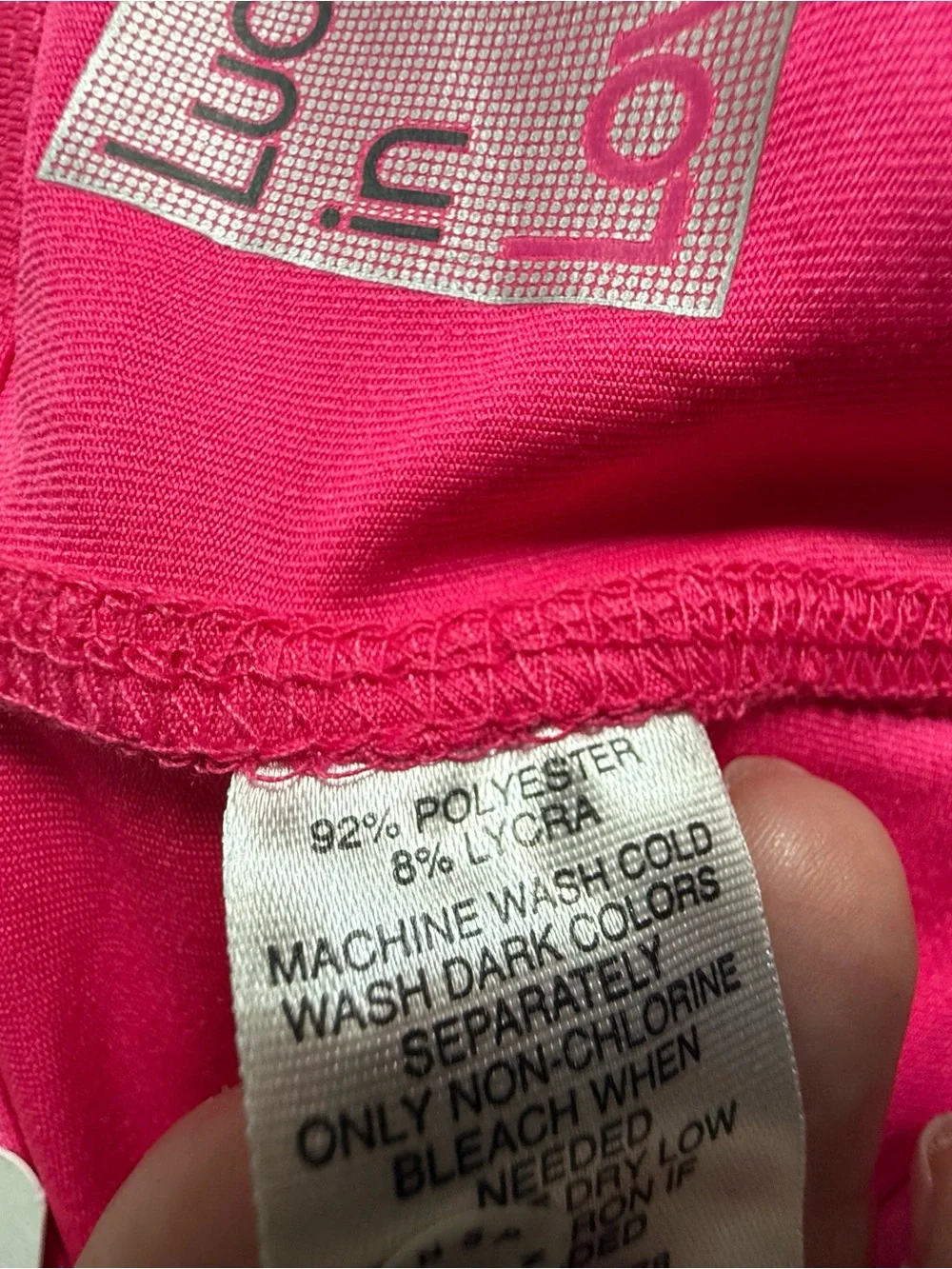 Lucky in Love Hot Pink Layered skort
